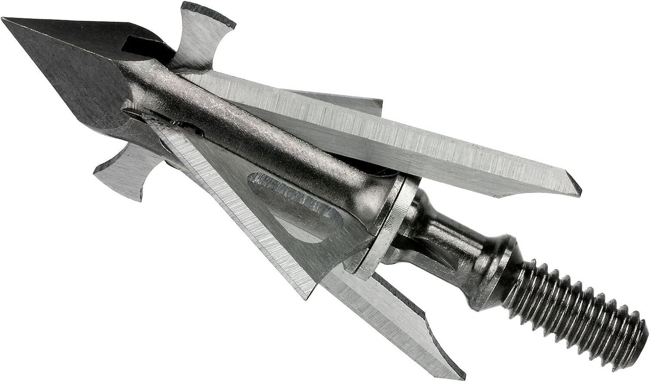 Muzzy Trocar HBX Crossbow Broadhead 100gr 4 Blade 3 Pack
