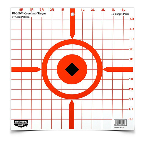Birchwood Casey Rigid™12 Inch Crosshair Sight-In, 10 targets