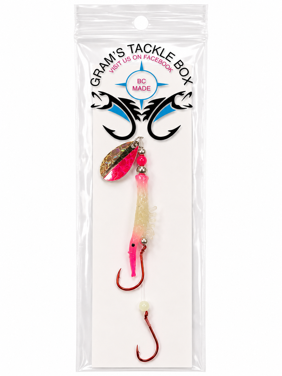 Grams Tackle Micro Shrimp - Luminous