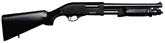 Churchill 12ga 3" Pump 12" Barrel Synthetic Stock
