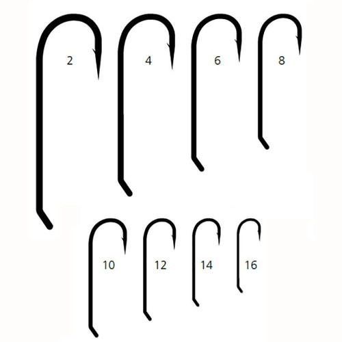 Mustad 9672 Streamer 3x Long Fly Hooks 50/pack