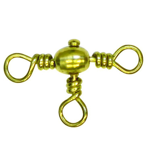 Angler Swivel Crossline Brass