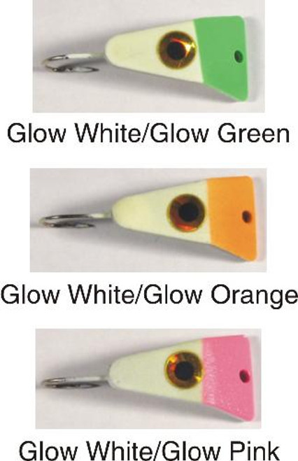 Ht Bohemiam Rocket Jigs #6 Assorted 3pk Glow Green,orange,pink