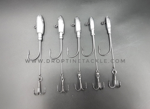 Drop Tine Tackle Tube Jig Hooks