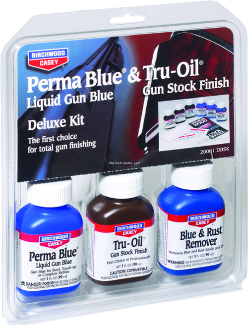 Birchwood Casey Perma Blue Liquid Gun Blue Kit + Tru Oil