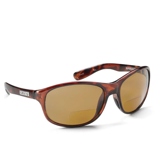 Orvis Superlight Magnifier Sunglasses - Tortoise/Amber +2.0