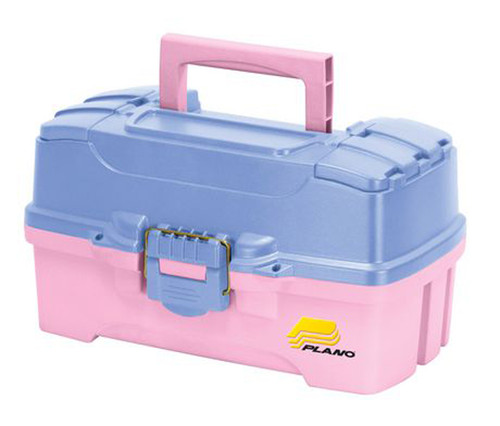 Plano Tackle Box - 2 Tray, Periwinkle/Pink