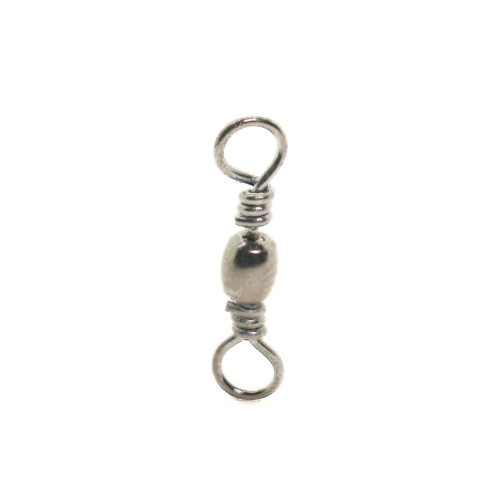 Mustad Swivel - Barrel, Black Nickel
