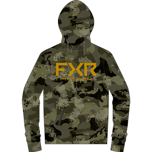 FXR Men's Pro Fish Tech Pullover Hoodie