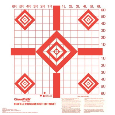 Champion Target Redfield Precision Sight-In-Target 10pk