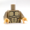 LOTR ORC Muscle Torso - Dark Tan
