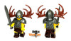 Custom LEGO® Helmet - Viking Helmet