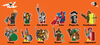Warrior Pack Wave 3 Characters (Minifigs not included)