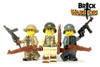 Custom Printed LEGO® Legs - US Infantry Legs