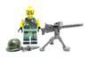 Custom LEGO® Minifigure - Vietnam US Gunner Weapons