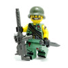 Custom LEGO® Minifigure - Vietnam US Gunner