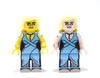 Custom LEGO® Minifigure - Sand Princess - Skin Toned vs. Traditional Yellow