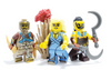 Custom LEGO® Minifigure - Sand Princess - Traditional Yellow