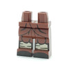 Custom Printed Minifigure Legs - Brown French WWI Legs