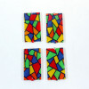 Small Stained Glass - Colorful (1 of 4 random)