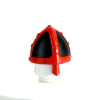 Nasal Helm - Black and Red
