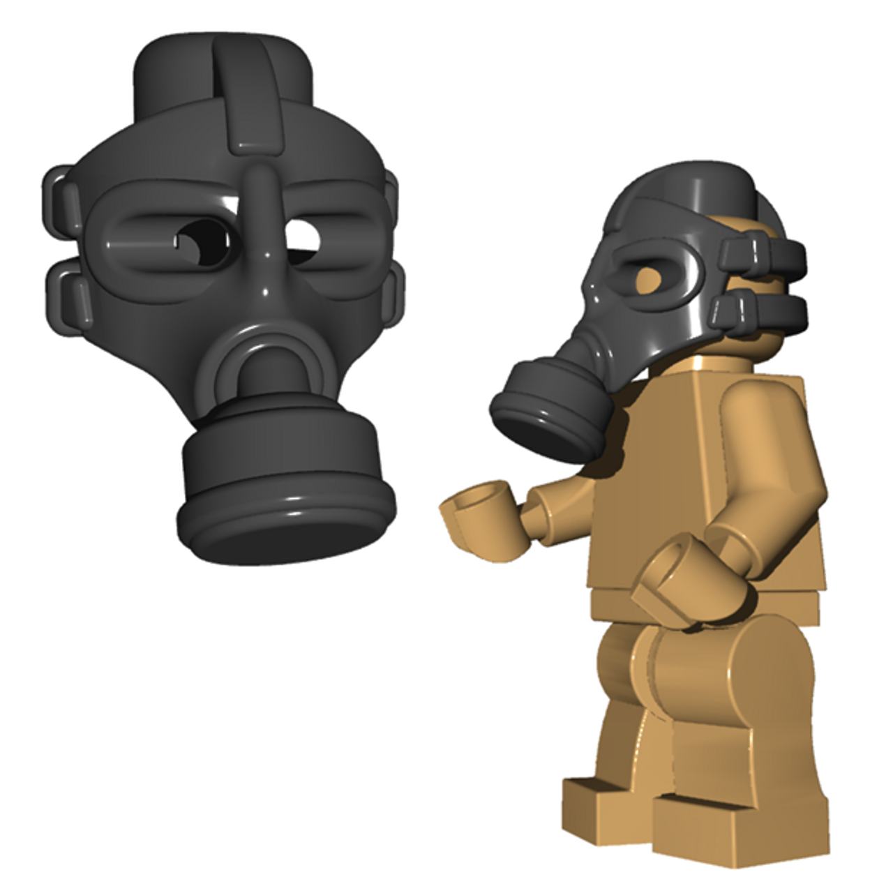 lego swat team gas mask
