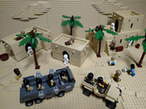 LEGO MOC of the Week - MidEast Village by AC Pin