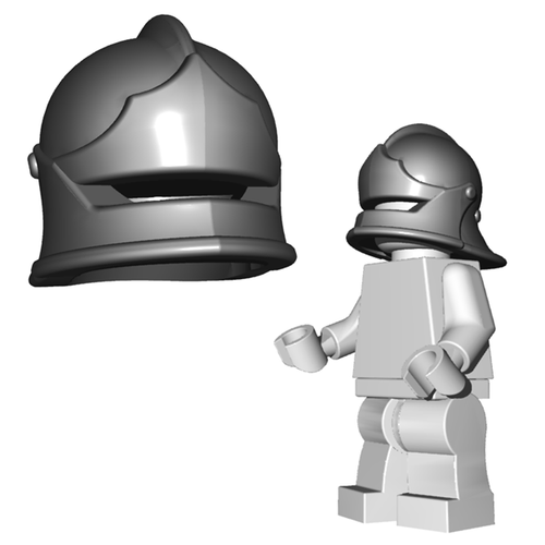 Minifigure Helmet - Sallet