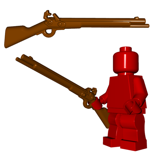 Minifigure Gun - Flintlock Musket