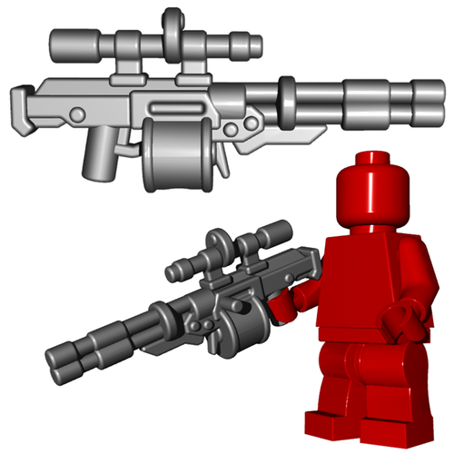 Minifigure Gun - Auto Sniper