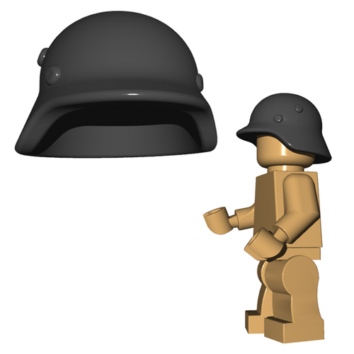 Minifigure Helmet - Stahlhelm