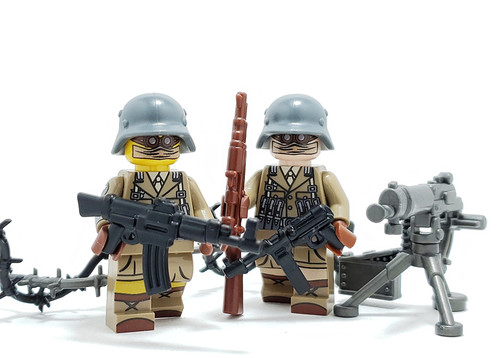 Minifigure Helmet - Stahlhelm