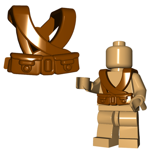 Minifigure Armor - Japanese Suspenders