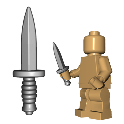 Details about   ☀️NEW Lego Weapon 2x Gold BOWIE KNIVES Police Agents Ninja Dagger Set Minifig 