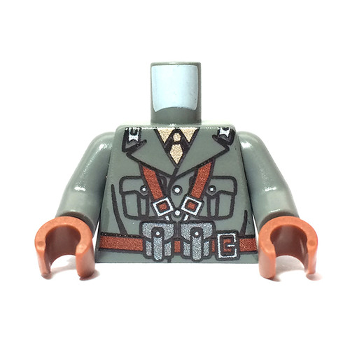 Minifigure Torso - Italian Infantry Torso