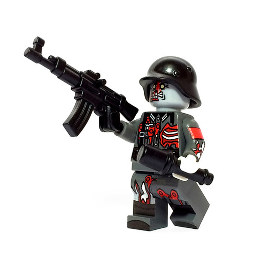 Custom LEGO® Minifigure - German Zombie