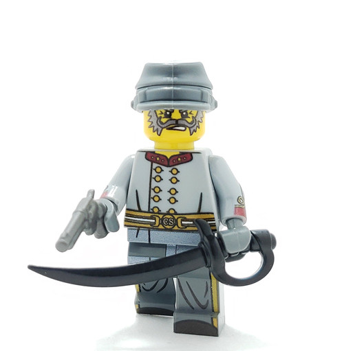 Custom LEGO® Minifigure - Confederate General