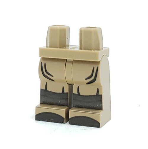 Custom Printed Minifigure Legs - Afrika Korps General Legs