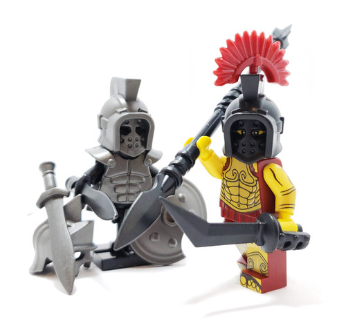 Custom LEGO® Minifigure - Ancient Muscled Cuirass - Hoplomachus Warrior