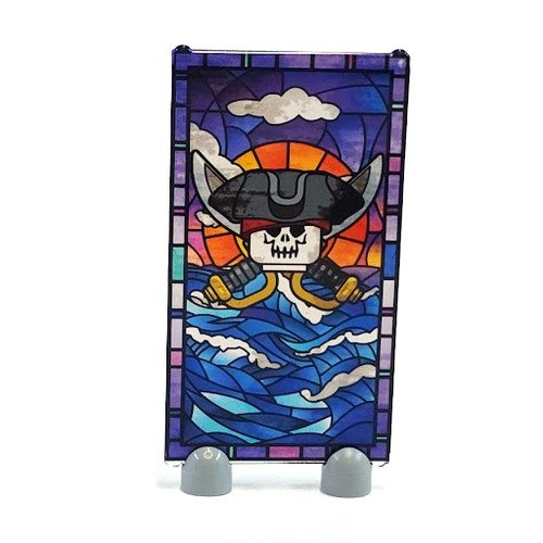 Stained Glass - Pirate