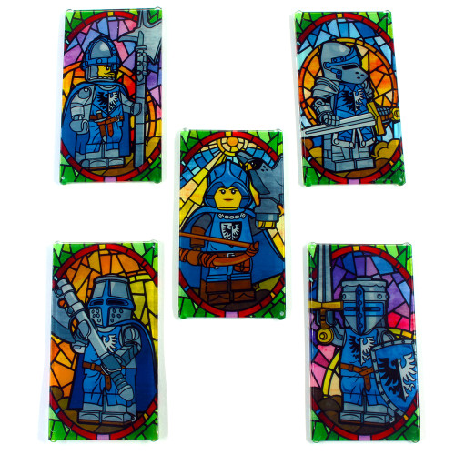 Hall Of Heroes Stained Glass Pack - Black Falcon 