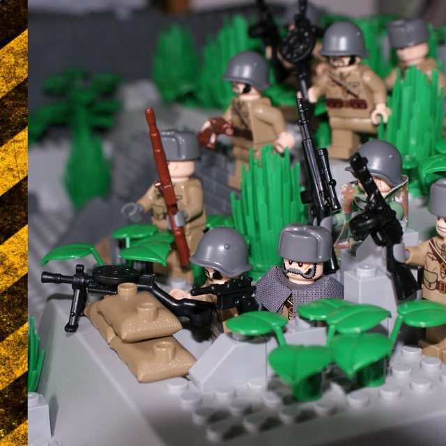 LEGO MOC of the Week - Russian Soldiers Advance Towards Battle by
