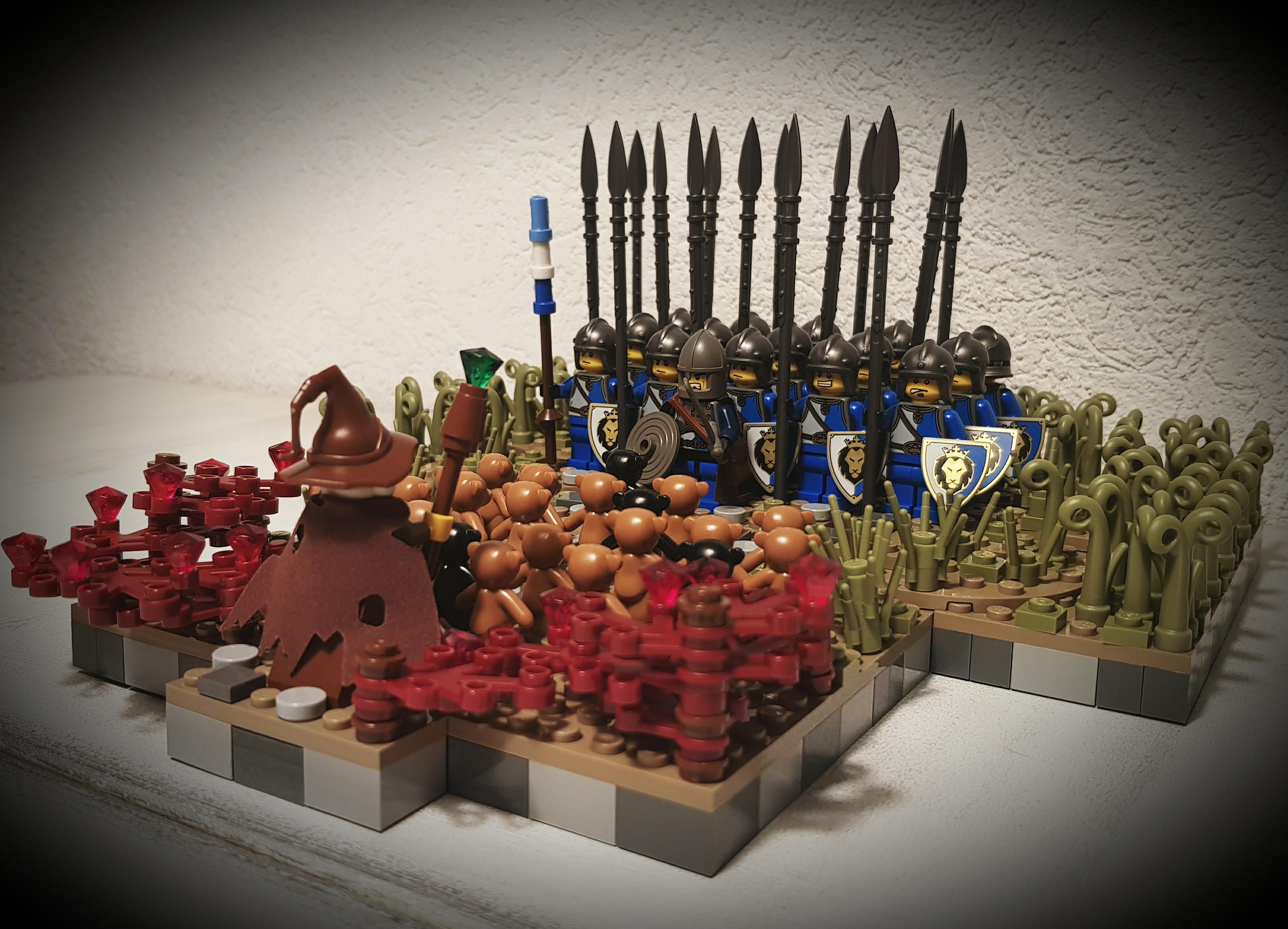 LEGO MOC of the Week - Good vs Evil by Hellarms Swiss - BrickWarriors