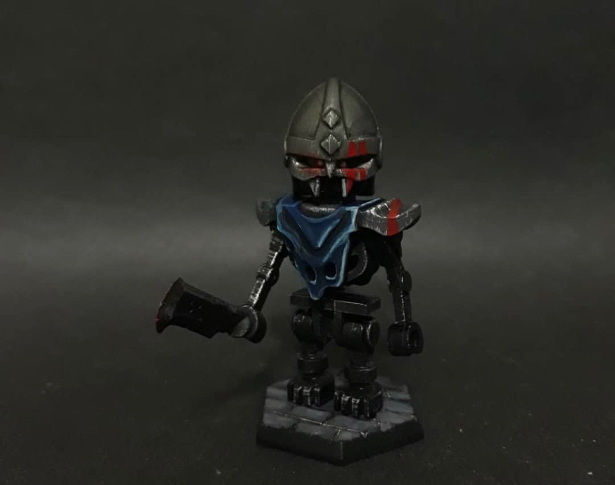 Custom Lego Minifigure of the Week! Skeleton Warrior by minifigure