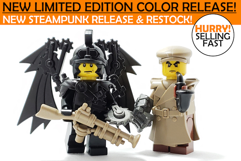 NEW STEAMPUNK RELEASE! New Limited Edition Color Release & Restock