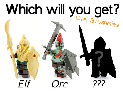 Warrior Pack: Minotaur Brick Warriors series Wave 2 Brick Warriors.com