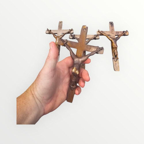 Crucified Woman - Gothic wall cross