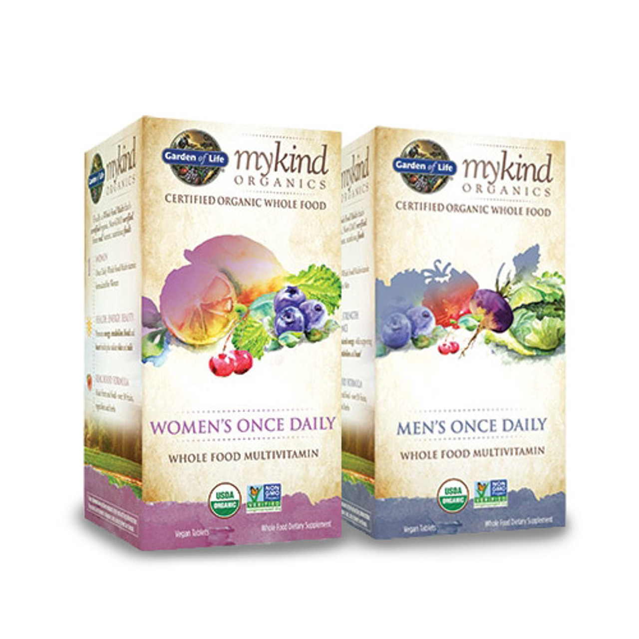 Mykind Organics Men S Women S Once Daily Organic Multivitamin