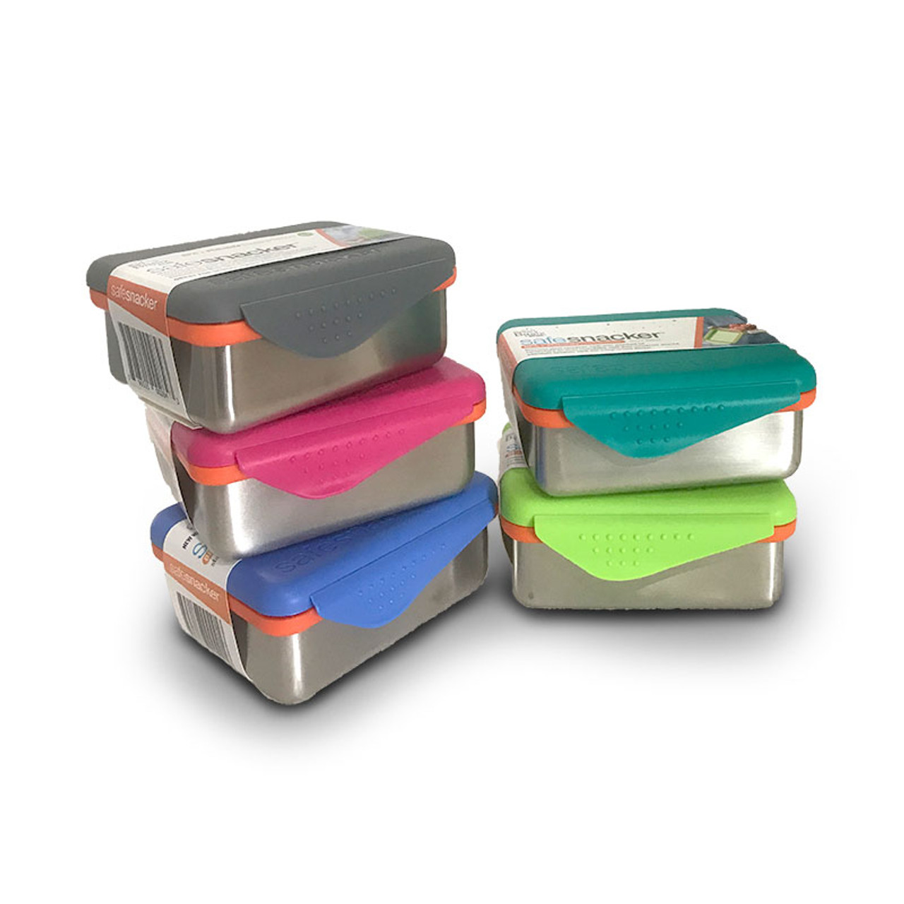 Kid Basix - Safe Snacker™ Stainless Steel Food Container with