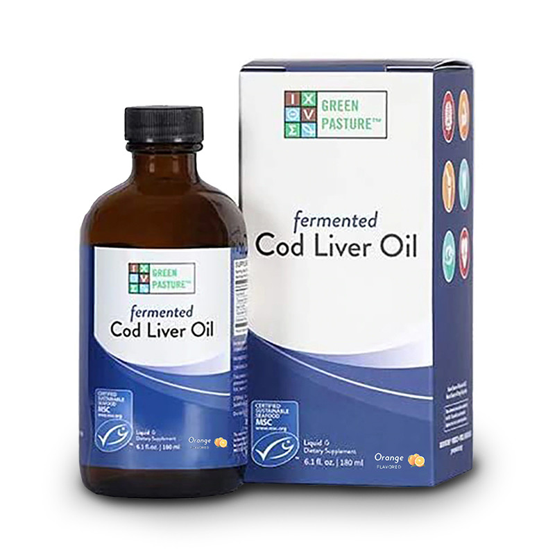 Green Pasture Fermented Cod Liver Oil Cod Liver Oil Liquid